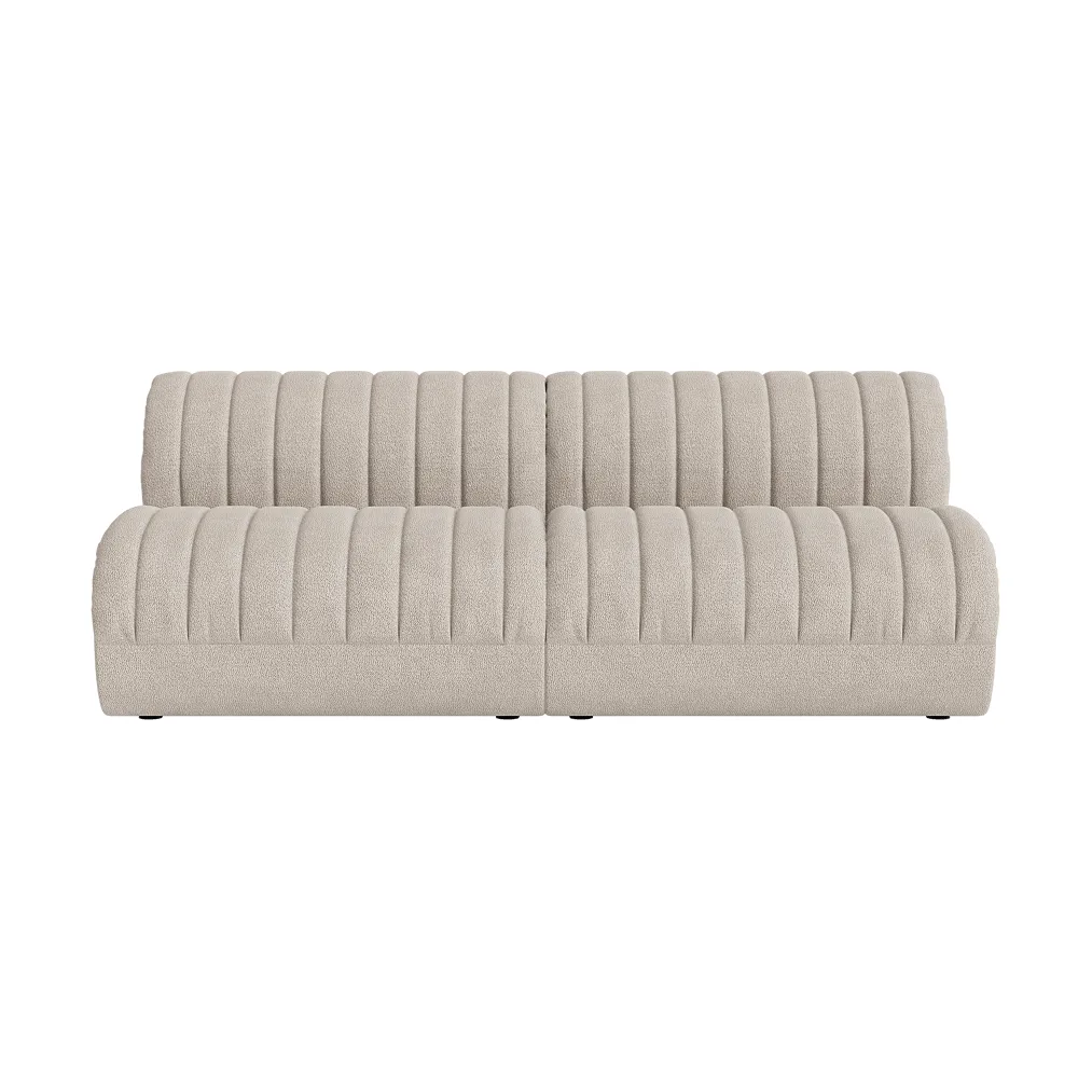 Coltre modulsofa, Konfiguration 1, turf-sand, 2-personers sofa Muuto