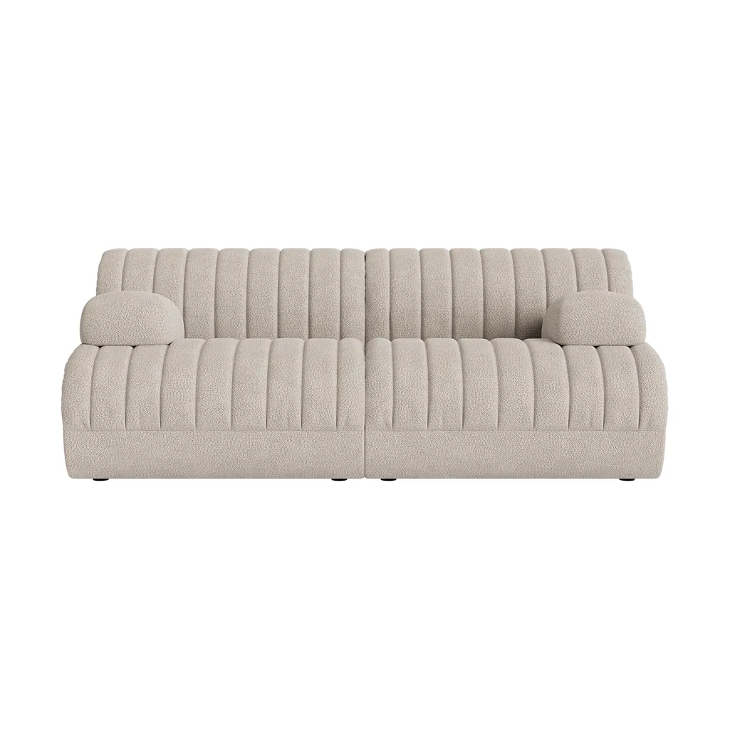 Coltre modulsofa, Konfiguration 2, turf-sand, 2-personers Muuto