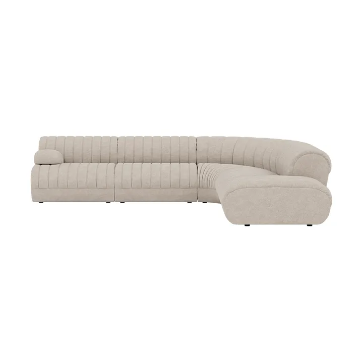 Coltre modulsofa - Konfiguration 2, turf-sand, hjørnesofa - Muuto