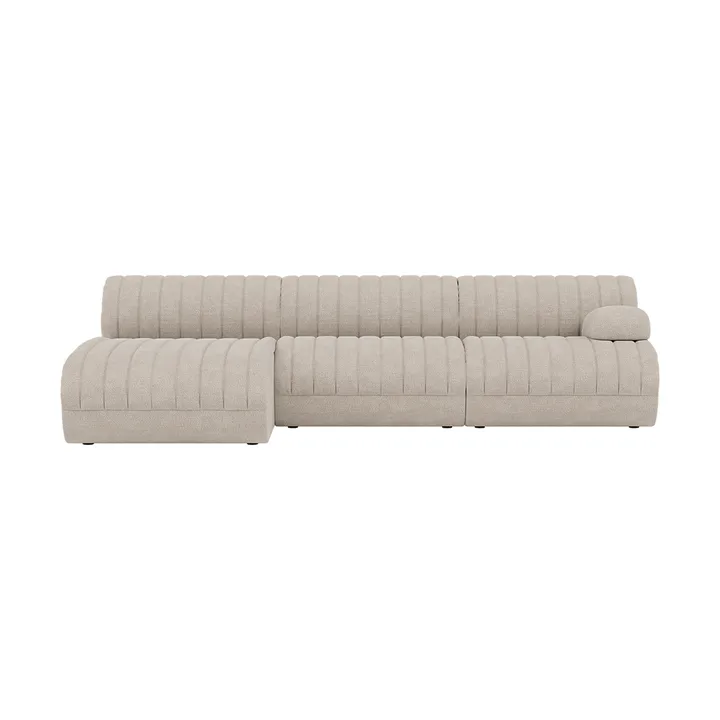 Coltre modulsofa - Konfiguration 3, turf-sand, 3-personers sofa - Muuto