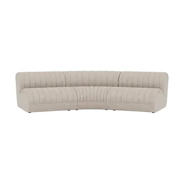 Coltre modulsofa - Konfiguration 4, turf-sand, 3-personers sofa - Muuto