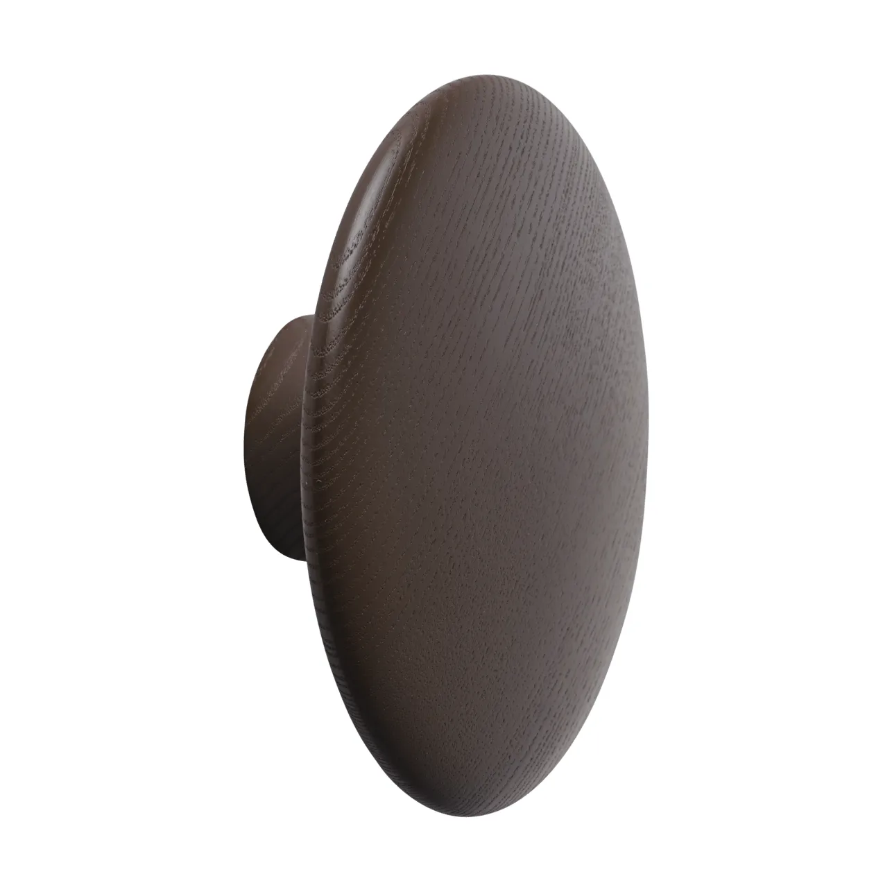 Dots Wood knage, Brun rød, Ø13 cm Muuto