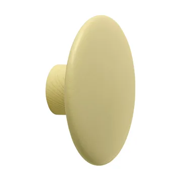 Dots Wood knage - Gul-beige, Ø9 cm - Muuto