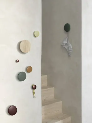 Dots Wood knage - Light olive, Ø6,5 cm - Muuto