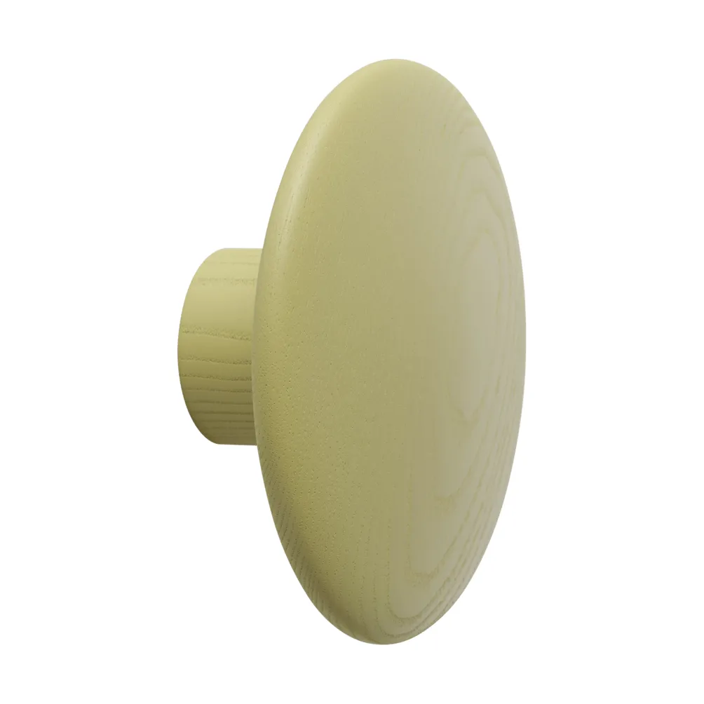 Dots Wood knage, Lyseoliven, Ø9 cm Muuto