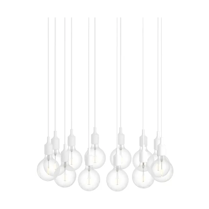 E27 Pendant Cluster 12 pendellampe - White - Muuto
