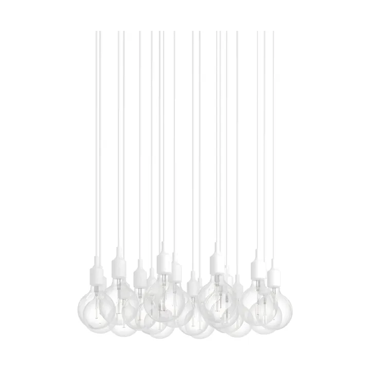 E27 Pendant Cluster 18 pendel lampe - Hvid - Muuto