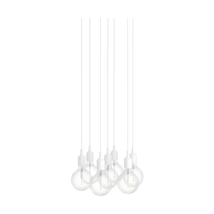 E27 Pendant Cluster 7 pendel lampe - Hvid - Muuto