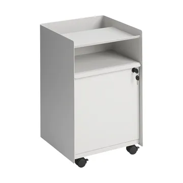 Folded Trolley rullevogn med skab - Grey - Muuto