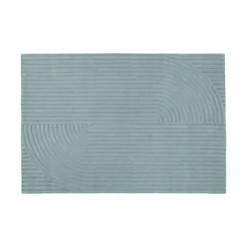 Relevo Rug Quattro uldtæppe - Sage green, 170x240 cm - Muuto