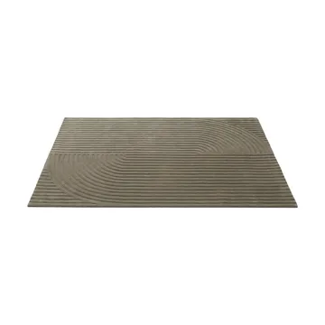 Relevo Rug Quattro uldtæppe - Taupe, 170x240 cm - Muuto
