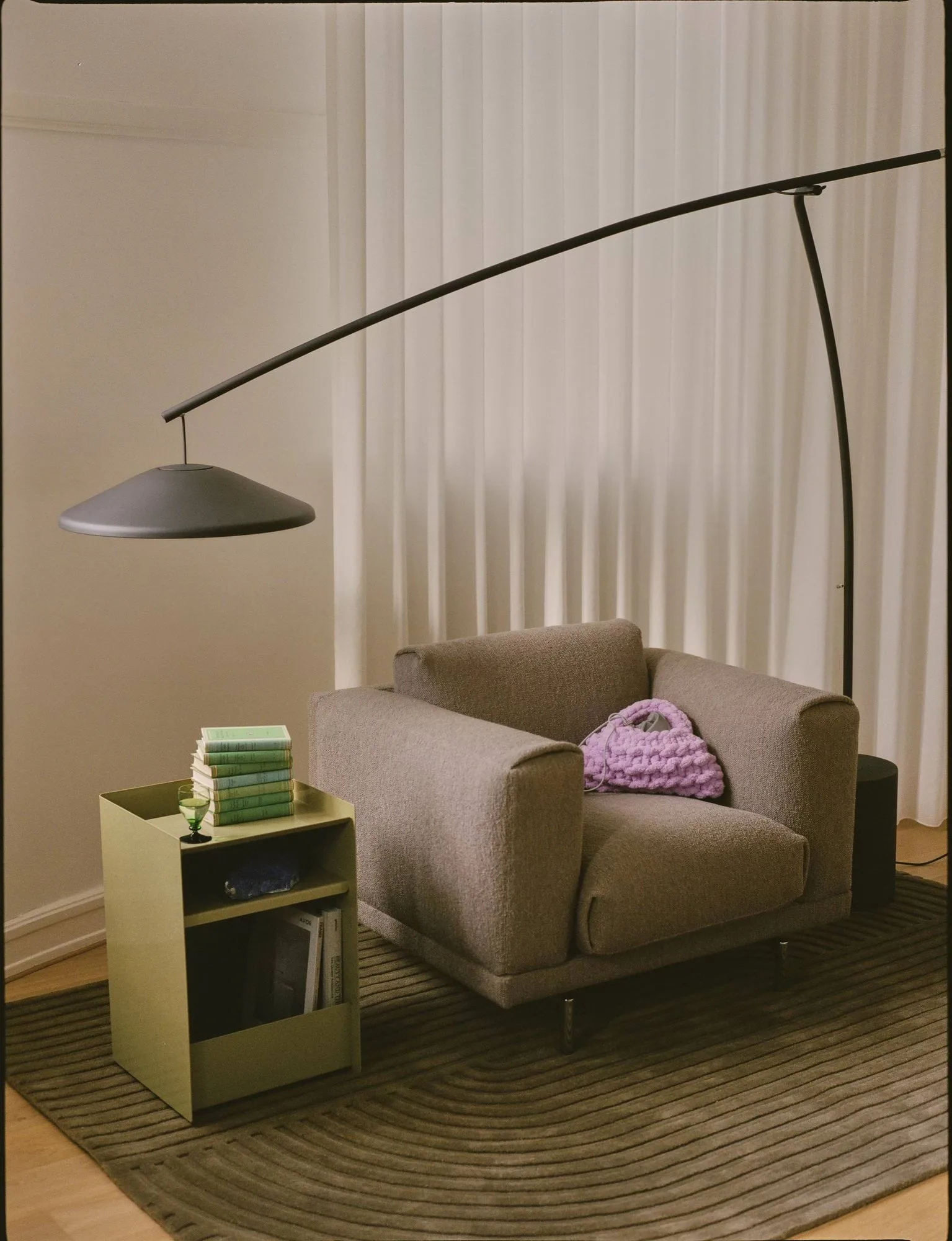 Rest Lounge Chair loungestol, Hearth 6-sort ben Muuto