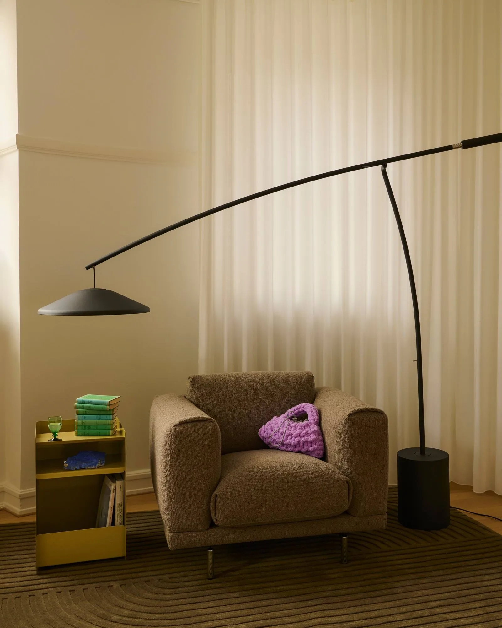 Rest Lounge Chair loungestol, Hearth 6-sort ben Muuto