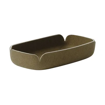 Restore bakke 15,5x28 cm - Brown green - Muuto