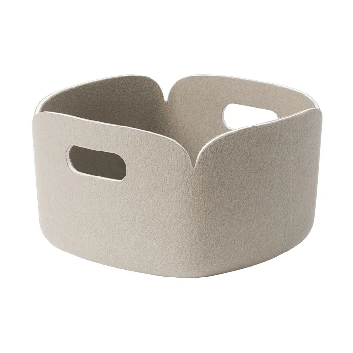 Restore opbevaringskurv 28x28 cm - Sand - Muuto