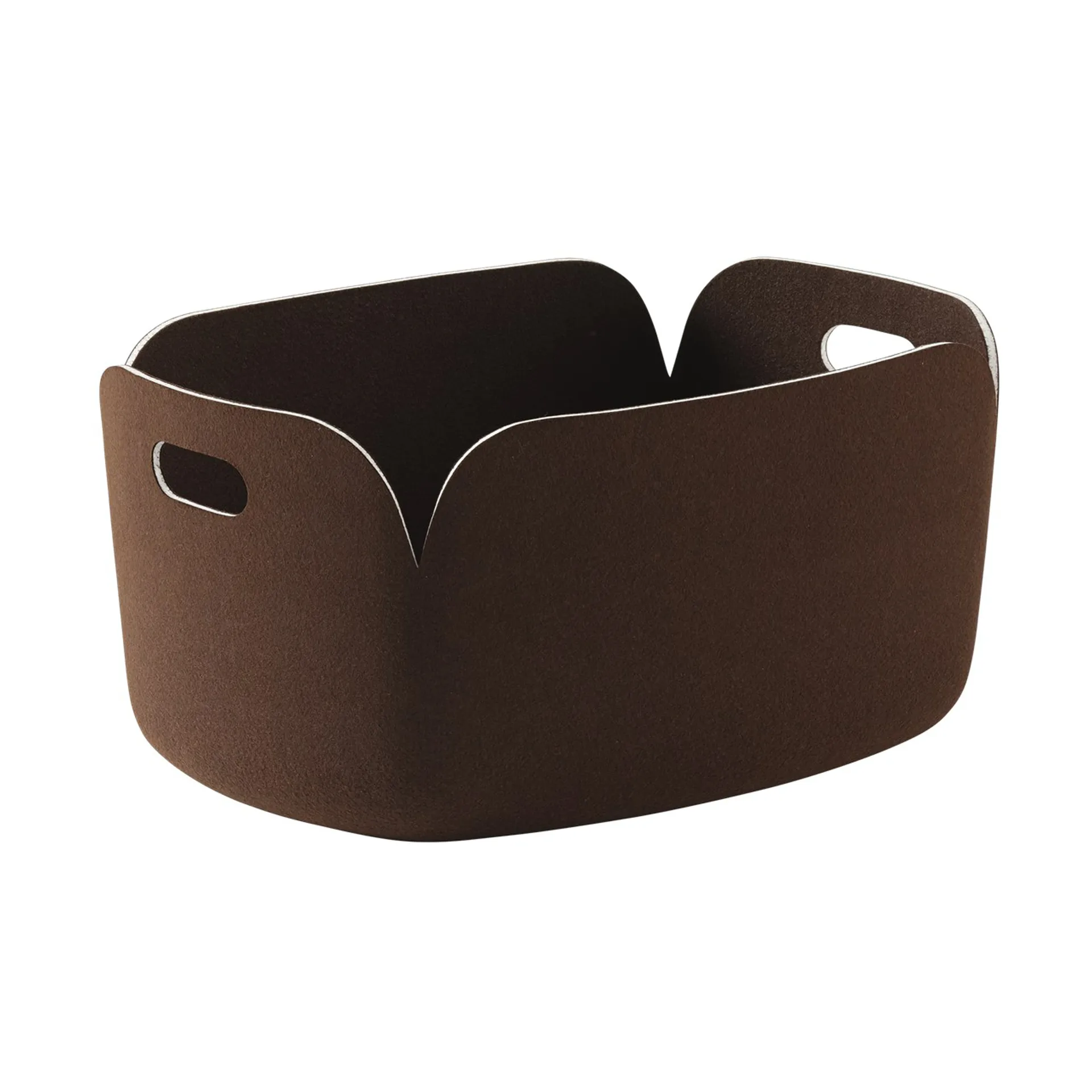 Restore opbevaringskurv, Dark Brown Muuto