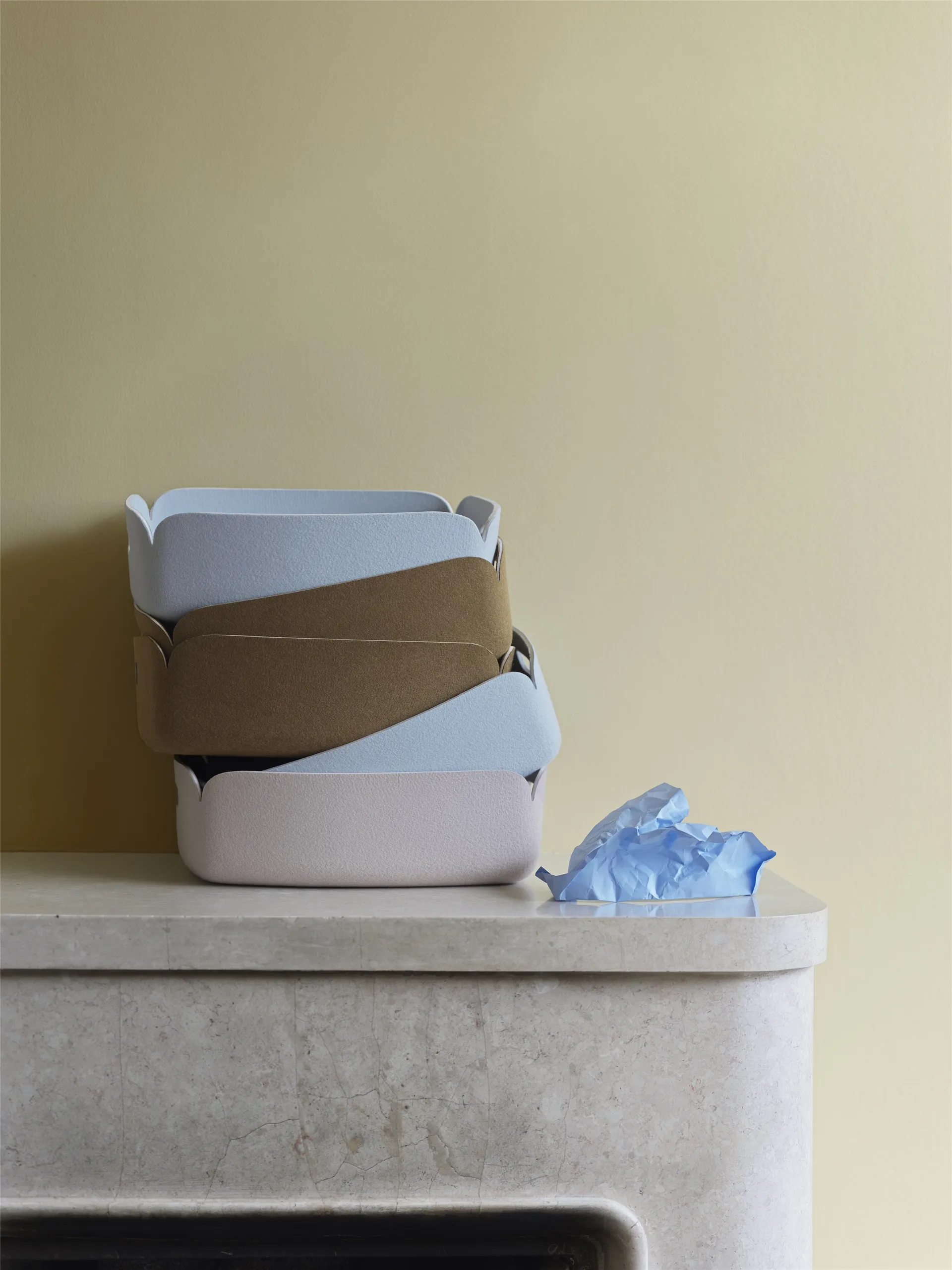 Restore opbevaringskurv lille, Light Blue Muuto