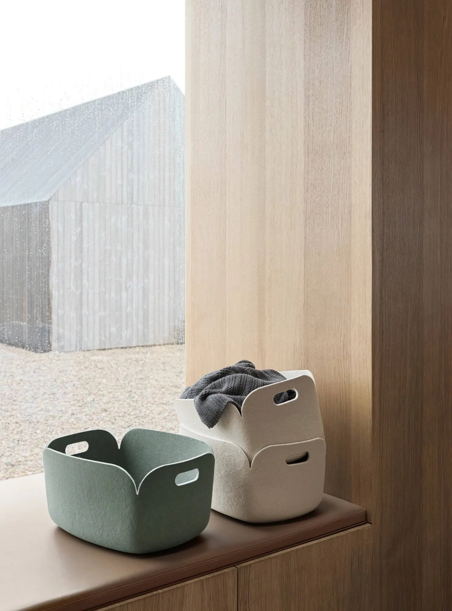 Restore opbevaringskurv, Sand Muuto