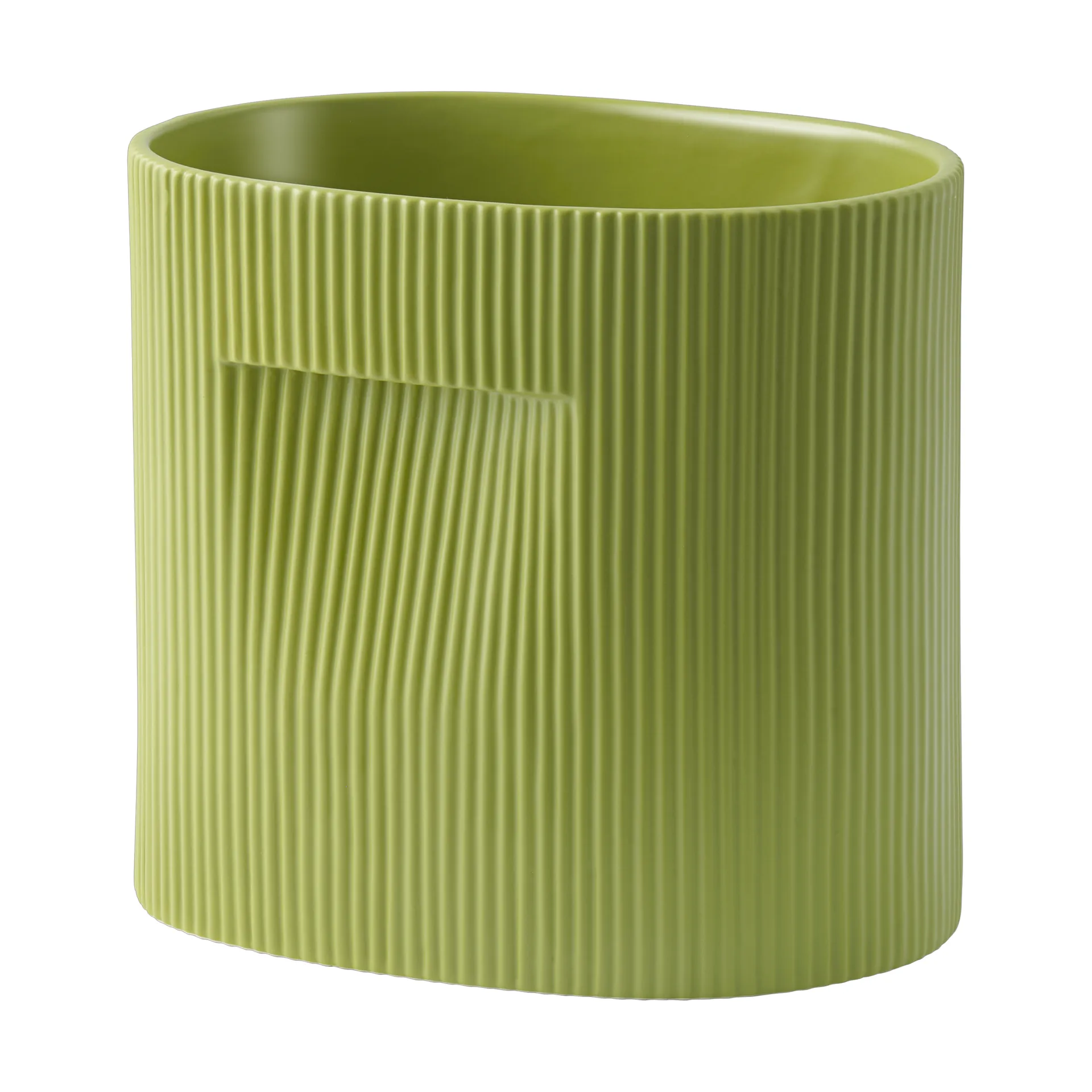 Ridge urtepotte 24 cm, Moss green Muuto