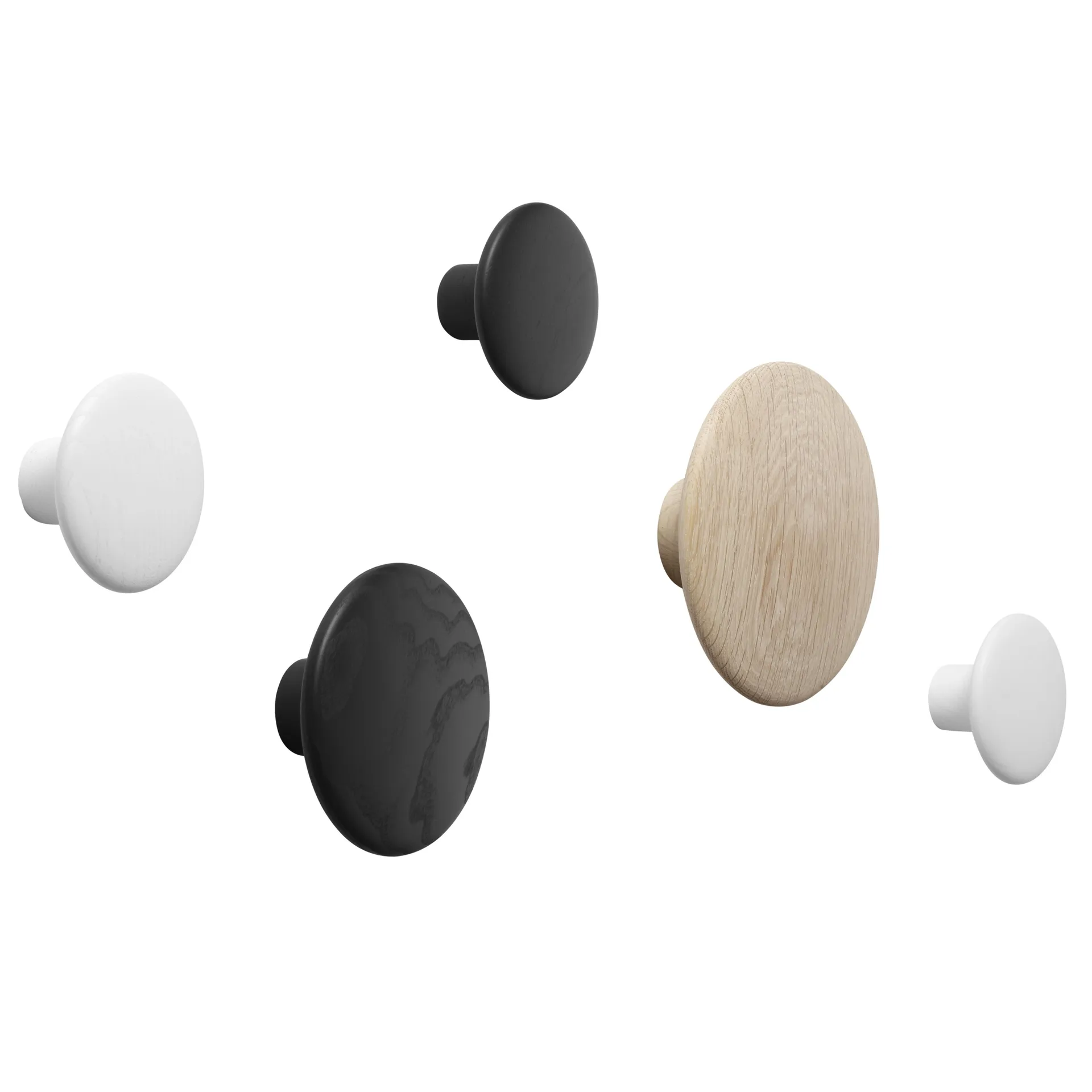 The Dots knage - hvid, Medium Muuto