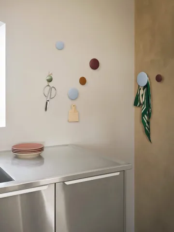 The Dots knager - sæt af 5 stk - Sortlaseret ask - Muuto