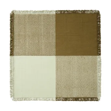Verso uldtæppe - Pale green-warm brown, 258x258 cm - Muuto