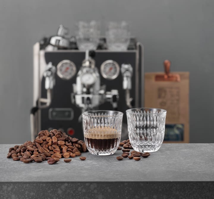 Ethno Barista Espresso glas 9 cl 2-pak, Clear Nachtmann