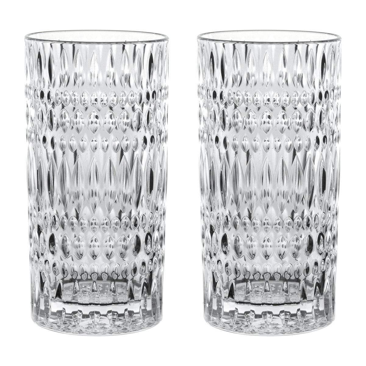 Nachtmann Ethno Barista Latte glas 43,4 cl 2-pak Clear