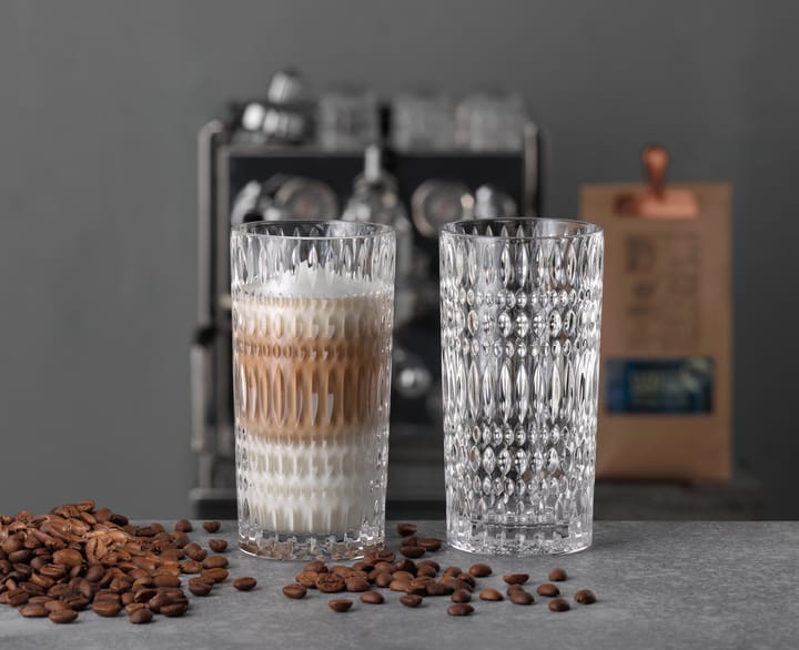 Ethno Barista Latte glas 43,4 cl 2-pak, Clear Nachtmann