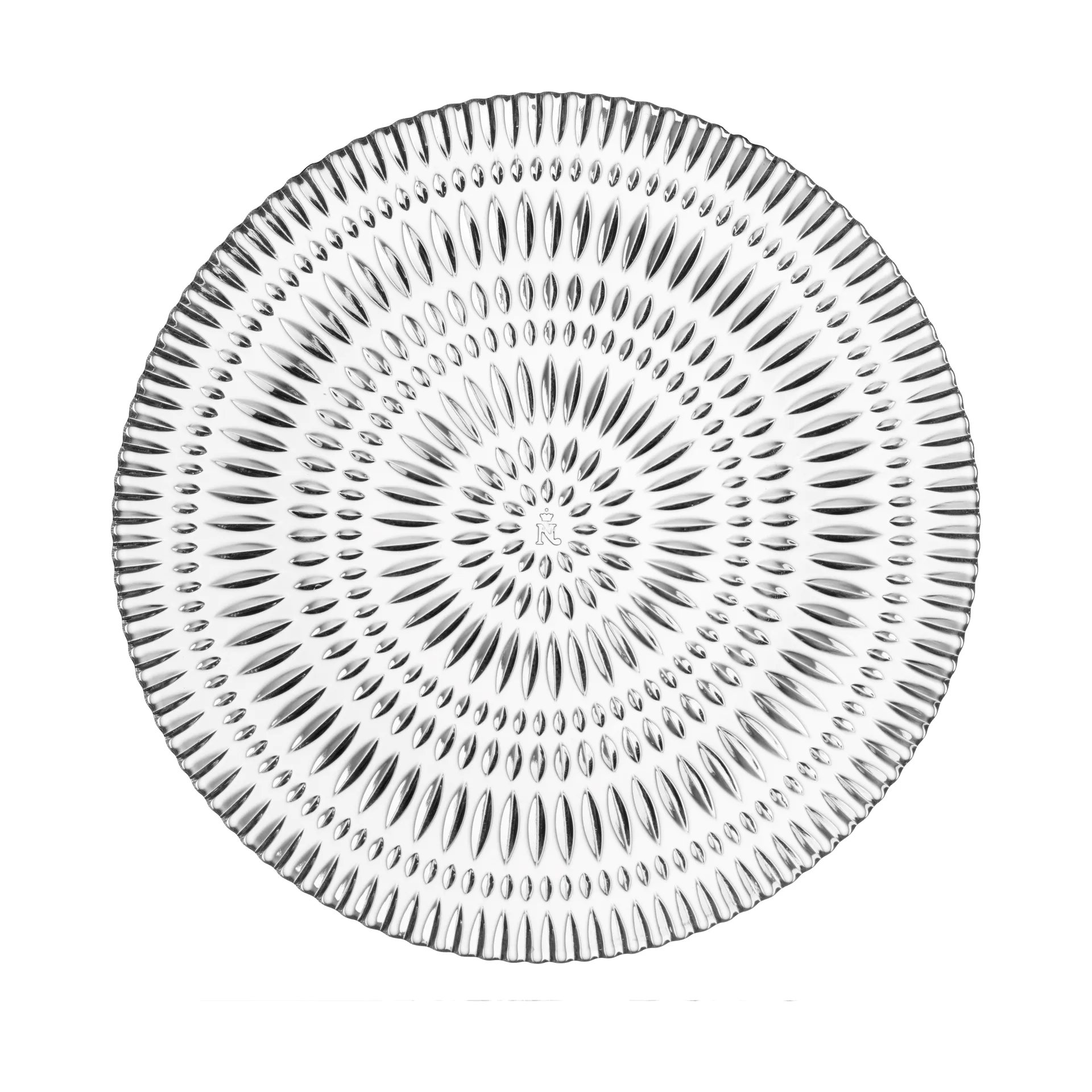Ethno tallerken, 2-pak, krystalglas, Ø23 cm Nachtmann