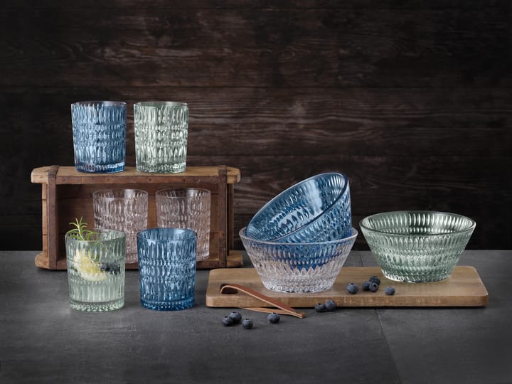 Ethno Tumblerglas 30,4 cl 2-pak, Vintage blue Nachtmann