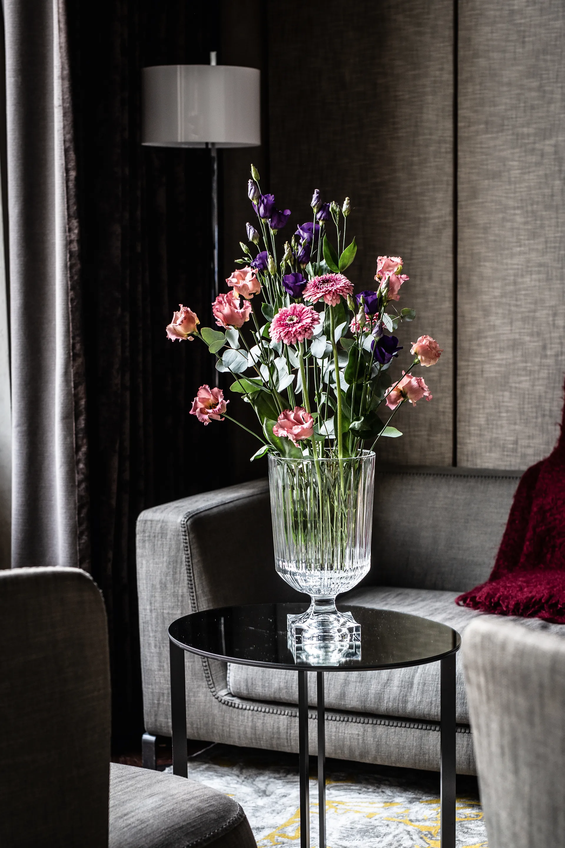 Minerva vase 32 cm, Klar Nachtmann