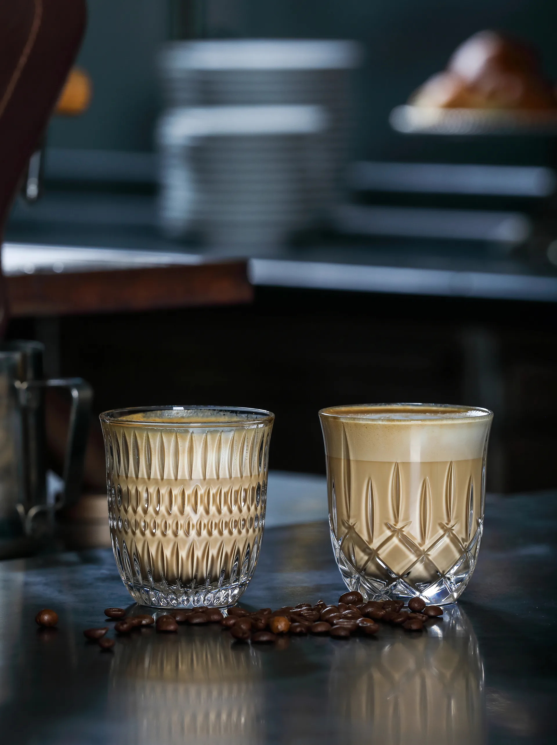 Noblesse Barista Cappuccino glas 23,5 cl 2-pak, Clear Nachtmann