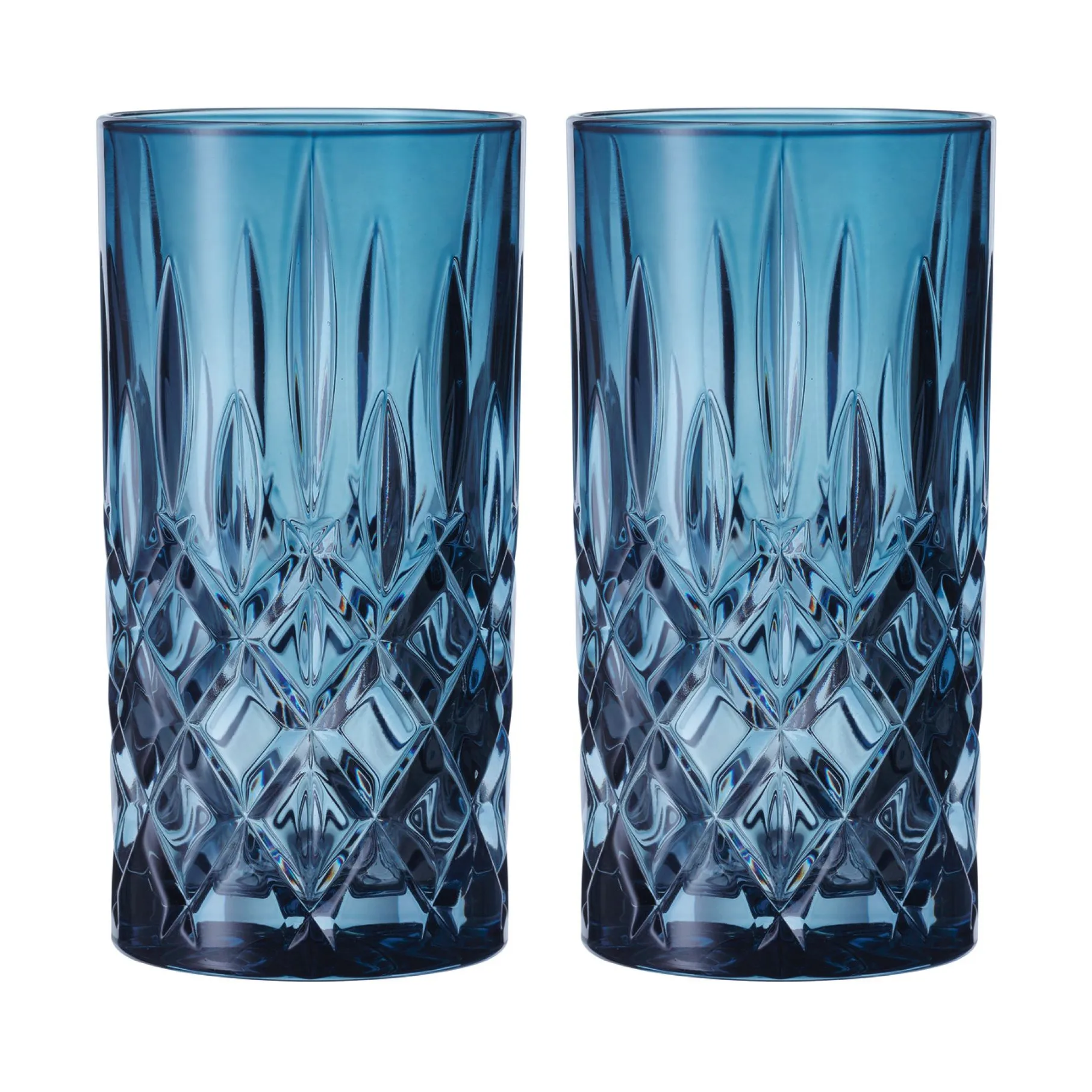 Noblesse Longdrink glas 39,5 cl 2-pak, Vintage blue Nachtmann