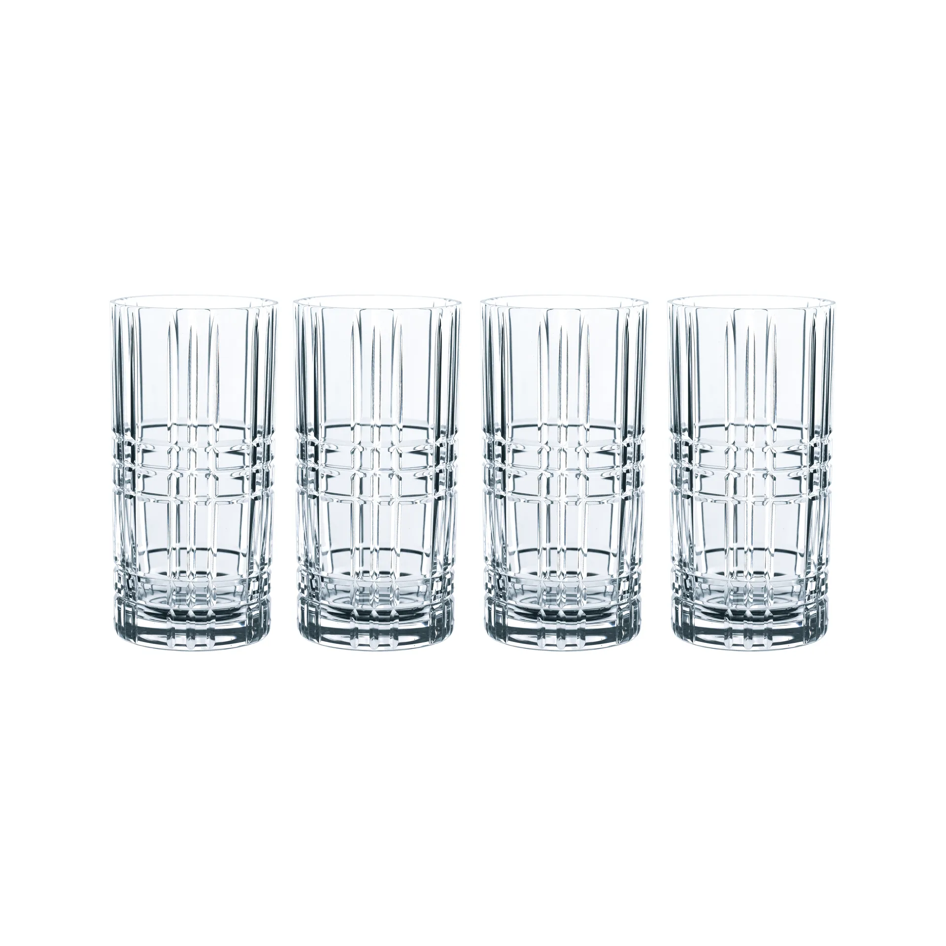 Square longdrinkglas – 4 stk., 44 cl Nachtmann