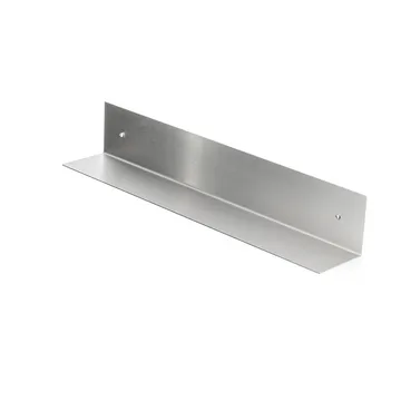 Nichba badeværelseshylde - Børstet rustfrit stål, 60 cm - Nichba