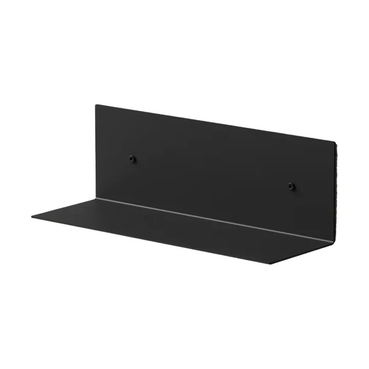 Nichba badeværelseshylde - Sort, 30 cm - Nichba