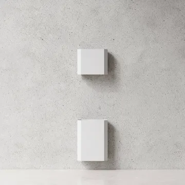 Nichba papirdispenser - Hvid - Nichba