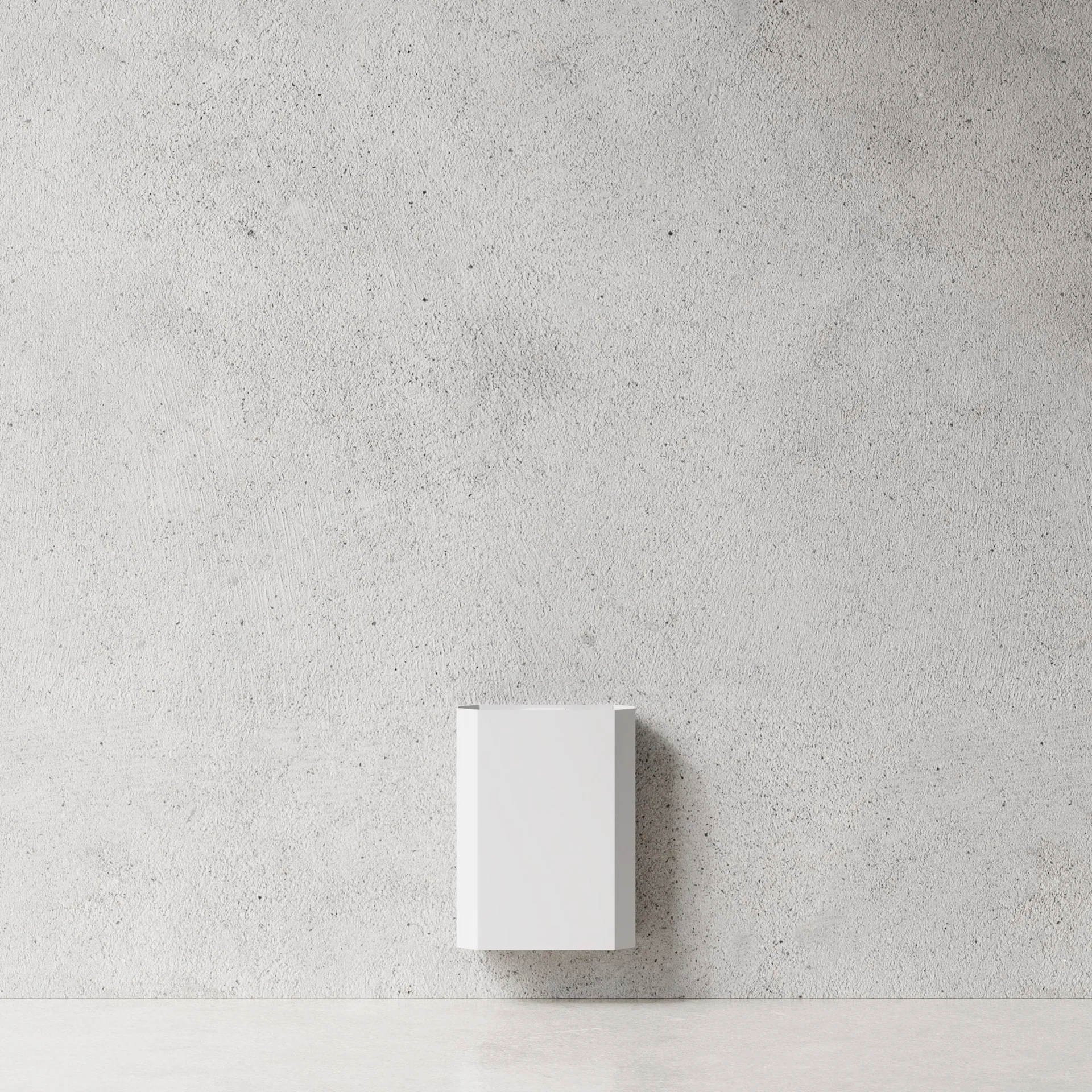 Nichba papirkurv, White, 12 L Nichba