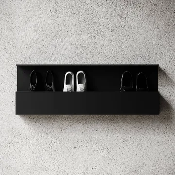 Nichba skohylde - Sort, 100 cm - Nichba