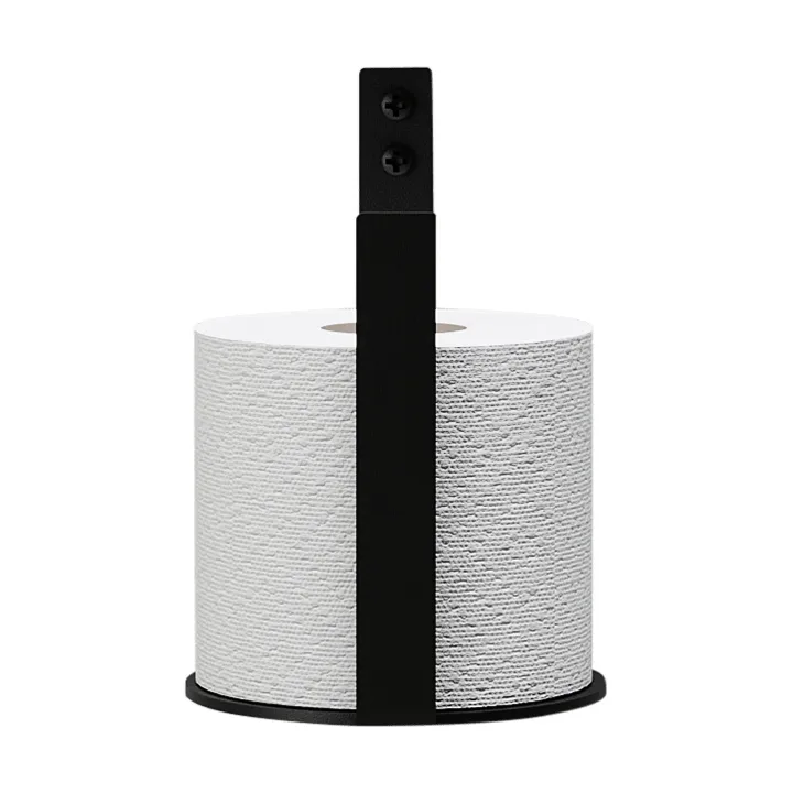 Nichba toiletpapirholder ekstra - Black - Nichba