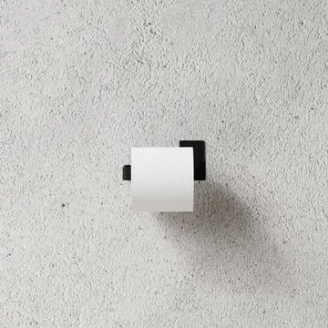 Nichba toiletrulleholder - Black - Nichba