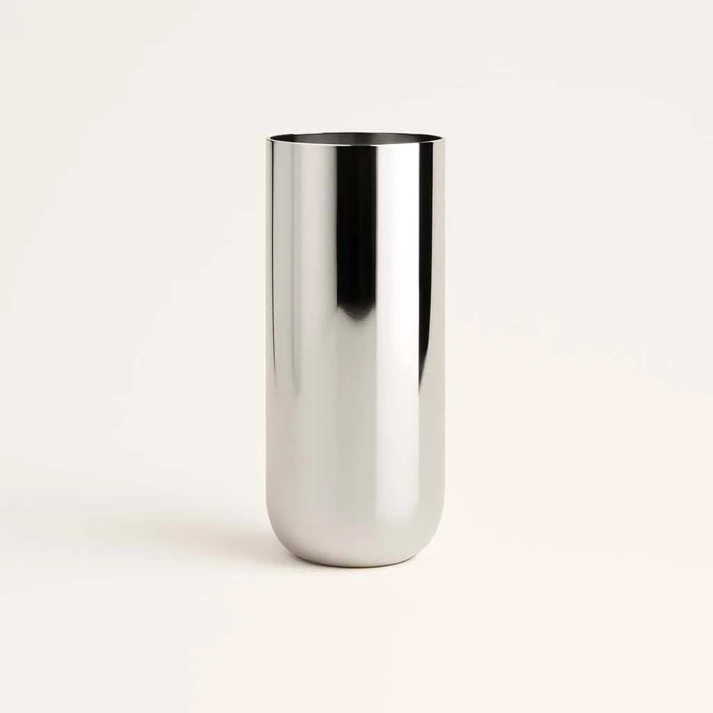 Nichba vase, Rustfrit stål Nichba