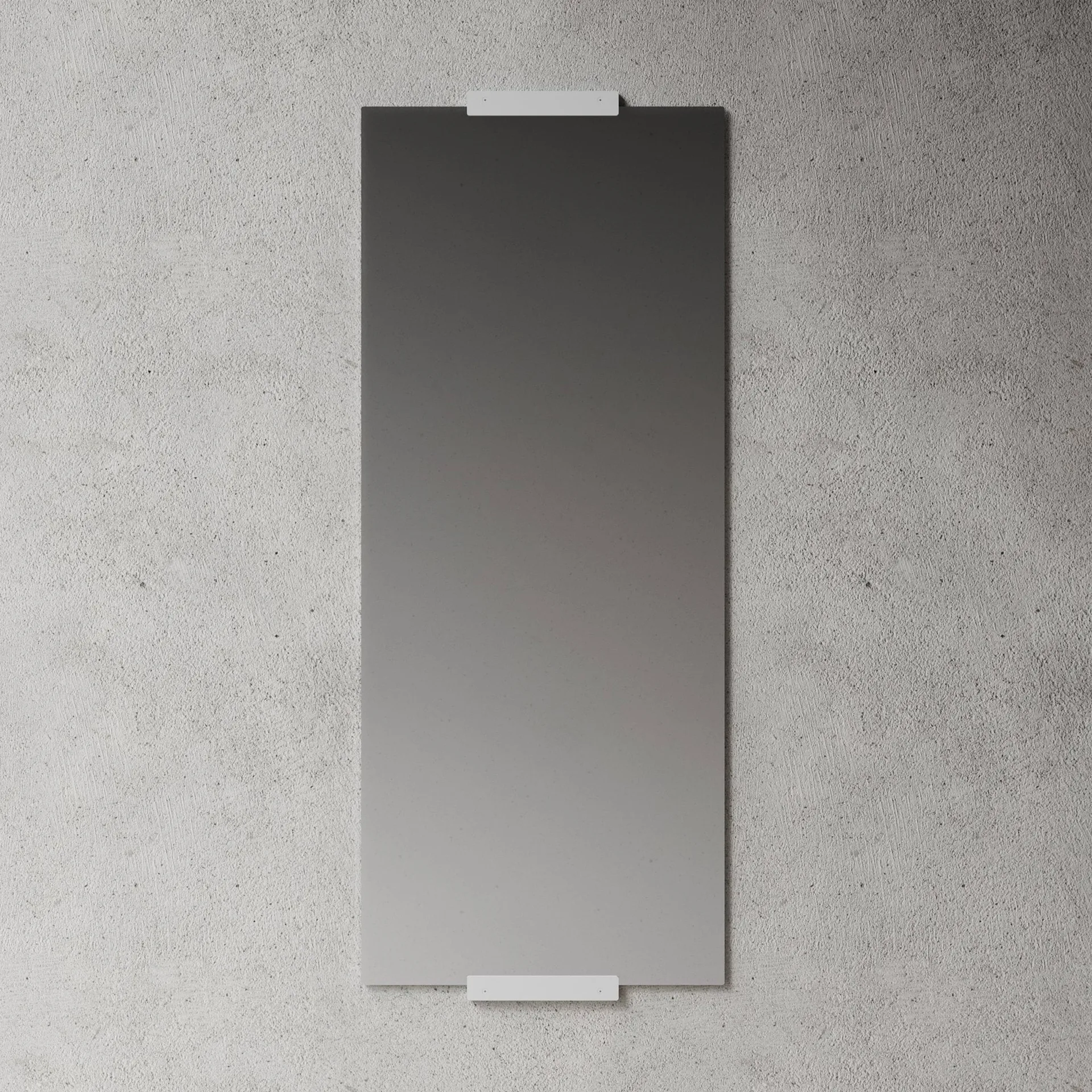 Nichba vægspejl, Hvid, 145x60 cm Nichba