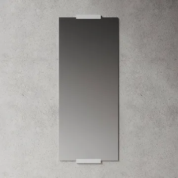 Nichba vægspejl - Hvid, 145x60 cm - Nichba