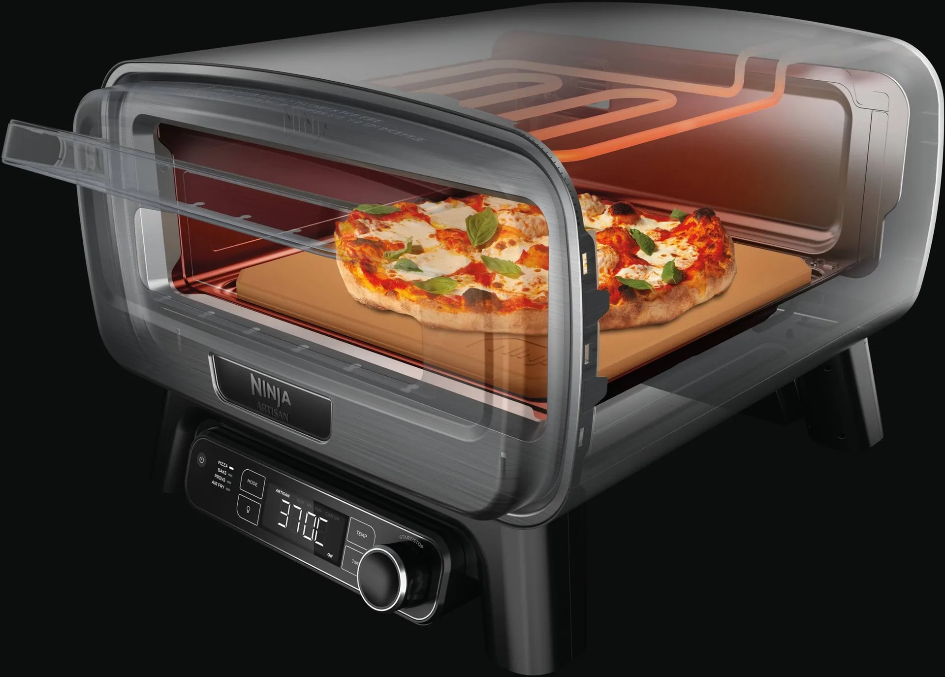 Ninja Artisan Electric pizzaovn & Air Fryer, Black Ninja