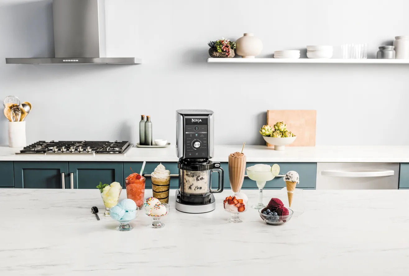 Ninja CREAMi deluxe NC502EU is- og dessertmaskine, Black Ninja
