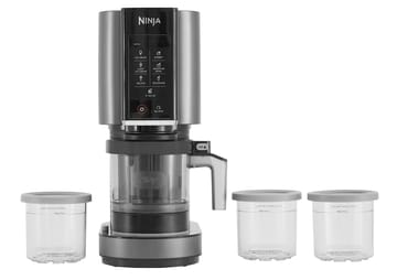Ninja CREAMi NC300 ismaskine - Rustfrit stål-sort - Ninja