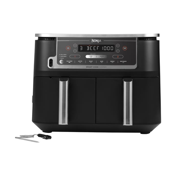 Ninja Foodi Max AF451 Airfryer Dual Zone med termometer 9,5 L - Sort - Ninja