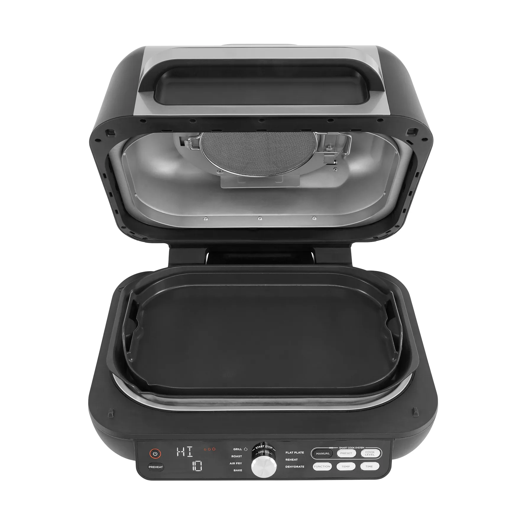 Ninja Foodi Pro AG651 elektrisk grill & varmluftsfrituregryde 7-in-1, Sort Ninja